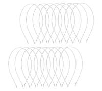 OSALADI 50pièces Cerceaux Vierges Acier Inoxydable pour Réaliser Soi-même des Accessoires Capillaires Matériaux Inclus Conception sans Dents pour Port Confortable pour DIY avec Feutre