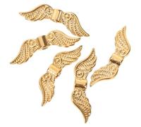 OSALADI 5pièces Breloques Ailes Pour Bricolage Pendentif Collier Et Bracelet Adorable Séparateur Petite Décoration Métal Accessoire Bijoux Soi-même