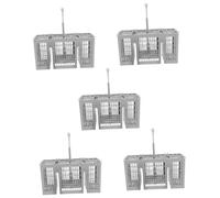 OSALADI 5pièces Panier à Couverts Pour Lave-vaisselle Organiseur Multifonctionnel Pour Ustensiles Bac De Rangement Compatible Avec Installation Facile Et Drainage Rapide