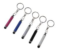 OSALADI 5pièces Stylet Écran Tactile Capacitif Stylet Portable pour Téléphone Et Tablette Porte-clés Multifonctionnel