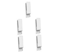 OSALADI 5pièces Support Mural Adhésif pour Électriques Rangement Pratique De Multiprises Et Télécommandes sans Perçage Organisateur De Câbles pour Maison Et Bureau