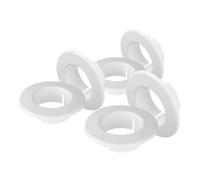 OSALADI 6 pièces Cache Trou pour Tuyau Cache Trou Ventilation Blanc à Montage Facile Mural Décoratif pour Bureau et Maison Esthétique et Fonctionnel
