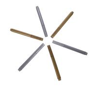 OSALADI 6 pièces Lot de Marqueurs Peinture Effaçables pour Verres Plastique et Céramique Stylos de Dessin Métallisés Or et Fournitures Artistiques pour Étudiants