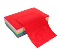 OSALADI 66 Pièces Feuille De Tissu En Feutre à La Main Couture En Feutre Carré Felt Crafts Kit for Children Feutrine Pour L'artisanat