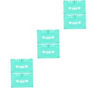 OSALADI 6pièces Cassette Audio Vide Décorative Ruban Magnétique pour Décoration Intérieure Compacte Facile à Installer Nettoyer