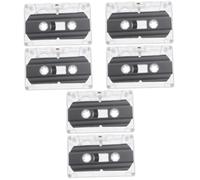 OSALADI 6pièces Cassettes Audio Standard Magasinez pour Enregistrement Musique Et Voix Ruban à Faible Bruit pour Projets Et Enseignement