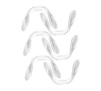 OSALADI 6pièces Lot De Plaquettes De Nez Pour Lunettes Remplacement De Coussin De Nez Antidérapant Pour Lunettes De Soleil Et Montures