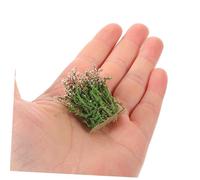 OSALADI 7 pièces Miniature Artificial Grass and Flower Clusters for DIY Crafts Realistic Fake Plants for Table Models Dollhouse Gardens and Micro Landscape Decorations
