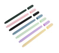 OSALADI 7 Pièces Pencil Lengthener For Ergonomic Plastic Crayon Extender With Non-slip Grip Supports Proper Hand Positioning For Writing And Drawing School Supplies