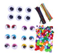 OSALADI 700 Pièces Bâtonnets de Chenille pour Loisirs Créatifs DIY | Polyester, Bricolage de Noël et Activités Garçon et Filles, Favorise L’habileté Manuelle et L’imagination