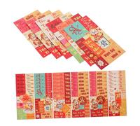 OSALADI 72 Pièces Envelopes Year Of The Horse Lunar Year Lucky Money Packets Of For Spring Festival Celebration