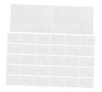 OSALADI 75 Pièces Cartes Invitation Vierges Papier Cartonné Blanc Épais Marque Pages Diy pour Pratique de Anglais Création de Cartes Uniques et Artistiques