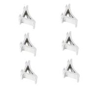 OSALADI 8 Pièces Clips De Congélateur Support D'étagère De Glacière Accessoires De Refroidisseur Clip D'étagère en Acier Inoxydable Réfrigérateur Professionnel Pince à Frigo Carré
