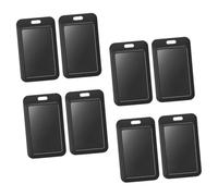OSALADI 8 pièces Lot Porte-badges Rigides avec Couvercle Coulissant Étuis de Protection Abs pour Cartes Identité et Badges Infirmières Pochettes Transparentes Durables pour Bureau et