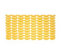 OSALADI 80 Pièces Coussinets Anti-usure pour Talons Hauts en Plastique Jaune, Protection Antidérapante Bruit pour Sneakers et Bottes en Usage Quotidien