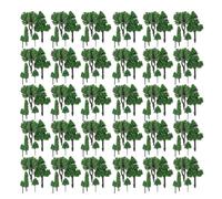 OSALADI 85 Pièces Arbres Miniatures pour Diorama Accessoires de Modélisme Ferroviaire Arbres Plastique Résistants pour Paysage de Train Maison de Poupée Table Sable et Maquettes