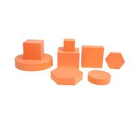 OSALADI 8pièces Accessoires De Photographie Mousse Cube Géométrique Décorations De Fond pour Produits Maquillage Et Bijoux Éléments Photographiques Pratiques pour Photos Commerciales