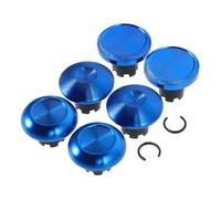 OSALADI 8pièces Boutons De Rechange Métal Pour Manette De Jeu Capuchons De Joysticks Poignées De Pouce De Remplacement Accessoires Pour Manette