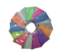 OSALADI 8pièces Lumineuse Fluorescente Pour Ongles Pailletée Imperméable Nail Art Éclatante Sans Rayonnement