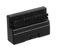 OSALADI 90degré Adaptateur ATX Broches à Angle Droit pour Carte Mère Connecteur Alimentation Coudé Composant Informatique pour Montage Pc