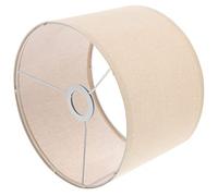OSALADI Abat- Cylindre Abat- Détachable Tissu Abat- Couverture pour Hôtel Maison Chambre Salon E27 Lumière Décor 26. 5X18cm Beige