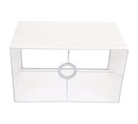 OSALADI Abat- de Tissu Simple Couverture Lumineuse Moderne E27 Tableau de Rectangulaire Table de Table Shade Protecteur de Lumière Suspendue Accessoire de Lumière pour Home Hotel