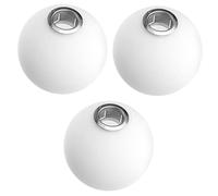 OSALADI Abat-Jour En Verre 3 Pièces Globe Lampadaire Rétro Protection Contre La Poussière Décoration Pour Salon Chambre Cuisine