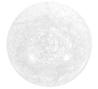 OSALADI Abat-Jour En Verre G9 Globe Ronde 4 Pouces Abat-Jour Suspendu Avec Filetage Stable Pour Luminaire Plafonnier Intérieur Remplacement Élégant