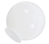 OSALADI Abat-jour en Verre Laiteux 150 Mm Sphérique Bord Renversé, Globe de Remplacement pour Plafonnier, Diffuseur de Lumière Doux pour Lampe de Salon et Ventilateur de Plafond