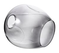 OSALADI Abat-jour Globe Lumineux En Verre Clair Couvercle De Lampe Sur Pied Couvercle De Lampe De Protection Globes En Verre Pour Luminaires Transparent Clair Protéger Bulle Un