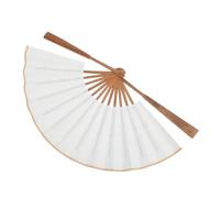 OSALADI Accessoire Décoratif pour Mariage et Bricolage Éventail Oriental à Personnaliser Matériel Éducation Artistique pour Garçon Fille