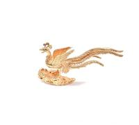 OSALADI Accessoires de Coiffure en Laiton pour Femme Phoenix Antique Patch de Bijoux Décoration Vintage DIY pour Vêtements Fête Coiffure Festival