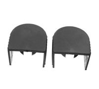 OSALADI Accessoires pour Échelles Télescopiques en Plastique, 2 Pièces, Protège-tête Antidérapant pour Échelle Domestique, Stabilité et Prévention des Dommages, Usage Polyvalent