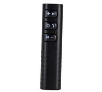 OSALADI Adaptateur sans Fil Jack Aux pour Voiture Récepteur et Émetteur Sonore Clip Portable Kit Main Stéréo Compatible Appareils Transmetteur USB et Slot pour Musique et Appels