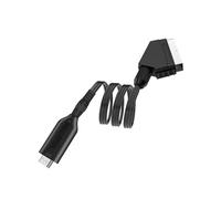 OSALADI Adaptateur Scart vers Vidéo Câble de Conversion Directe USB Alimentation Convertisseur Audio Vidéo pour Tv Vhs Vcr Dvd