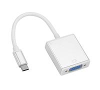 OSALADI Adaptateur USB-C vers Vga Câble 1080P Full HD pour Moniteur Projecteur HDTV Connecteur Renforcé Plug and Play Compatible Pc Portable 6.89X1.50X0.51In