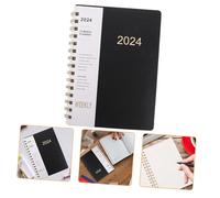 OSALADI Agenda Spiral Carnet de Notes Portable pour Planification Notepad Pratique pour Réunions et Organisation pour Bureau Vie Quotidienne