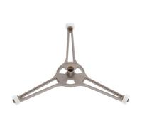 OSALADI Anneau de Support Pivotant pour Plateau Tournant Micro-ondes, Plastique Solide, 3 Bras Triangulaires, Hauteur 16 Mm, Remplacement Pièce Four à Micro-ondes, Support Platine Verre