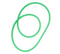 OSALADI Anneau de Support Rond en Pu pour Sèche-linge Vert, Bande de Remplacement sans Couture Options Multiples de Surface, Accessoires pour Séchoir à Vêtements