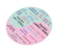 OSALADI Autocollant Magnétique des Roue des Sentiments PVC Décoration Éducative pour Ordinateurs et Réfrigérateurs Aide à Intelligence Émotionnelle pour Écoles