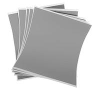 OSALADI Autocollants à Gratter Jeu de Grattage 5 Feuilles 20x23,5 Cm Papier Gris Stickers Prix à Gratter DIY pour Fêtes Anniversaires Bureau Scolaire