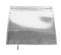 OSALADI Bac De Récupération Du Climatiseur - Bac De Récupération De La Climatisation - Bac De Récupération Du Condensat Secondaire - Plateau En Fer Utilitaire Pour Loquet De Vidange Sous