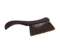 OSALADI Balai à Main en Bois Poils Doux Bruns Brosse Compacte pour Dépoussiérer Lit Canapé et Cheminée Outil de Nettoyage Polyvalent pour Maison et Voiture - 1 Pièce