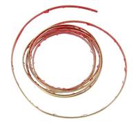 OSALADI Bande Décorative Murale Autocollante Protection Dangle Dorée Finition Plastique Facile à Couper pour Murs Meubles et Portes Style Polyvalent