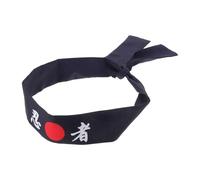 OSALADI Bandeau Cuisine Ninja Japonerie en Coton Doux Respirant, Bandeau Réglable pour Homme, Foulard Samouraï Polyvalent pour Cosplay, Karaté et Soins Personnels, Accessoire Traditionnel