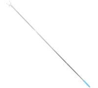 OSALADI Barre à Vêtements en Acier Inoxydable 166 CM Crochets en U Perche Robuste pour Étendage du Linge Tringle Pratique pour Penderie et Séchage Intérieur