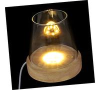 OSALADI Base Lumineuse Pour Verre Socle Décoratif Intérieur Support Lumineux Pour Verre à Vin Transparent