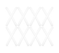 OSALADI Bâtonnets en Mousse Epe pour Comblement D’Espace Canapé D’Angle, 20 Pièces Blanches, Tiges de Remplissage Antidérapantes pour Fixation Housse de Canapé, Protection Interstices