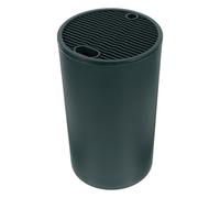 OSALADI Bloc à Couteaux Multifonction en Acrylique Vert Support de Rangement pour Couteaux Cuisine et Ustensiles Variés Organisateur Compact 1 Pièce Adapté Cuisine Professionnelle et