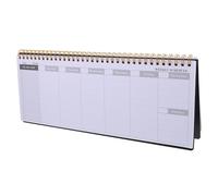 OSALADI Bloc Notes Agenda Hebdomadaire Portable Planificateur Quotidien Multi Fonction pour Bureau et